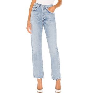 Agolde 90’s Mid-Rise Loose Fit Jeans in Affair